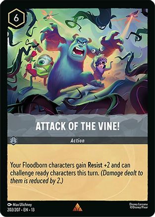 Image of Attack of the Vine! (202/204) - Attack of the Vine Cold Foil