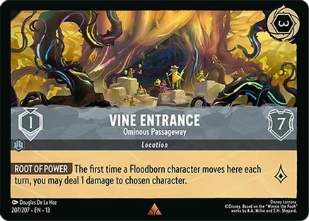 Image of Vine Entrance - Ominous Passageway (207/204) - Attack of the Vine
