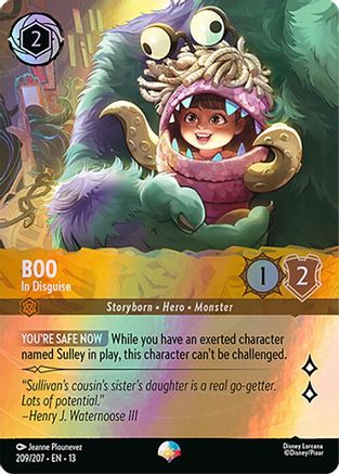 Image of Boo - In Disguise (Epic) (209/204) - Attack of the Vine Holofoil