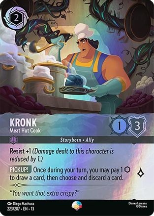 Image of Kronk - Meat Hut Cook (Epic) (223/204) - Attack of the Vine Holofoil