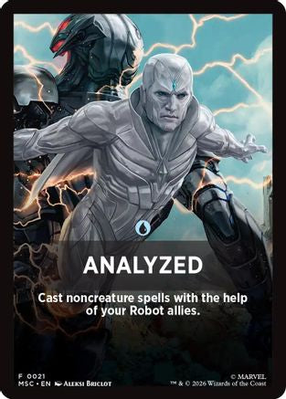 Image of Analyzed Theme Card (MSC-021) - Commander: Marvel Super Heroes