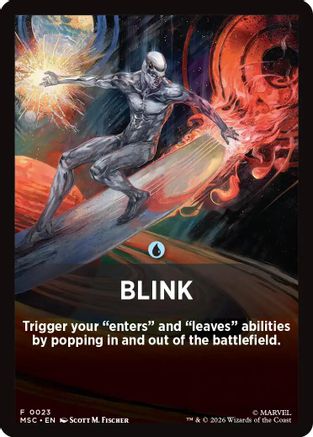 Image of Blink Theme Card (MSC-023) - Commander: Marvel Super Heroes