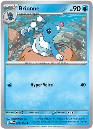 Image of Brionne 019  ME05 Pitch Black - Common