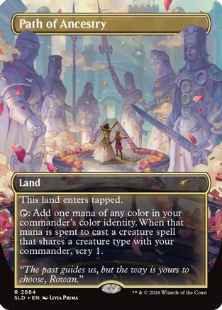Image of Path of Ancestry (2684) (SLD-2684) - Secret Lair Drop Series Foil