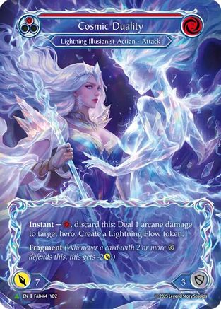 Image of Cosmic Duality (Marvel) - FAB464 (FAB464) - Flesh and Blood: Promo Cards Cold Foil