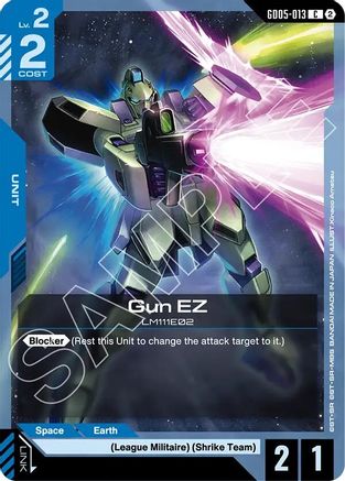 Image of Gun EZ (GD05-013) - Freedom Ascension