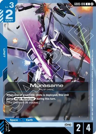 Image of Murasame (GD05-016) - Freedom Ascension