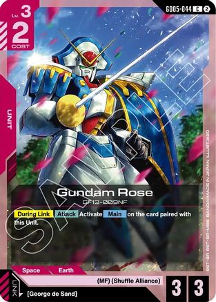 Image of Gundam Rose (GD05-044) - Freedom Ascension