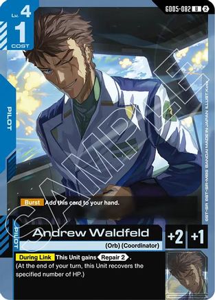Image of Andrew Waldfeld (GD05-082) - Freedom Ascension