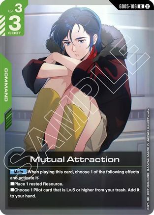Image of Mutual Attraction (GD05-106) - Freedom Ascension Holofoil