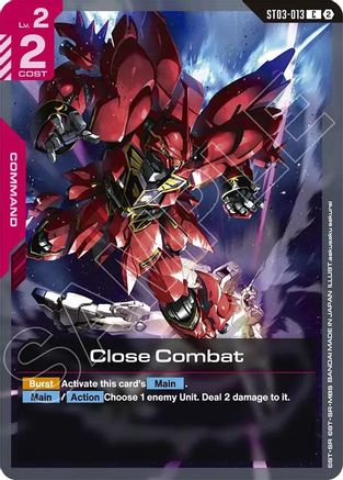 Image of Close Combat (ST03-013) - Deck Build Box Freedom Ascension