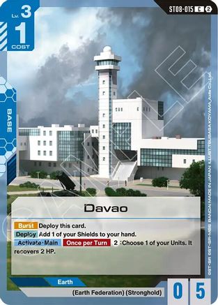 Image of Davao (ST08-015) - Deck Build Box Freedom Ascension