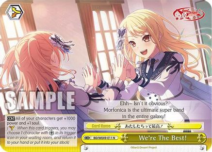 Image of We're The Best! (BD/WE49-E11) - BanG Dream! 10th Anniversary! Premium Booster