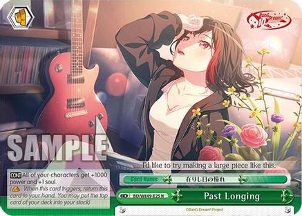 Image of Past Longing (BD/WE49-E25) - BanG Dream! 10th Anniversary! Premium Booster