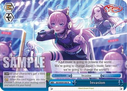 Image of Invasion (BD/WE49-E60) - BanG Dream! 10th Anniversary! Premium Booster