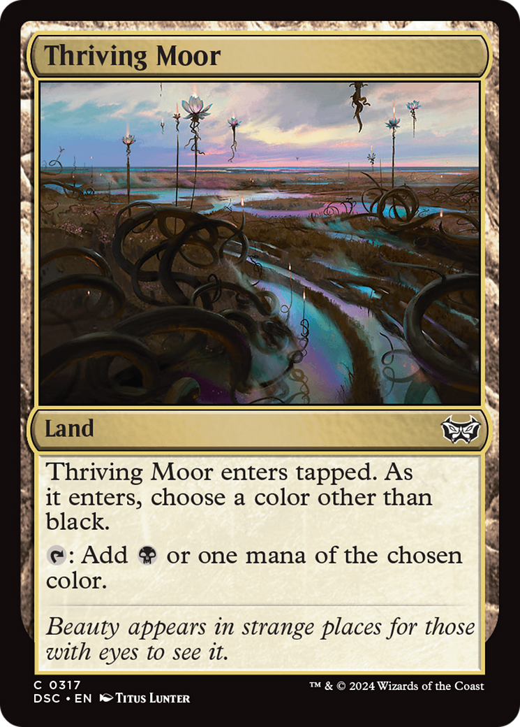 Image of Thriving Moor [Duskmourn: House of Horror Commander]