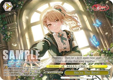 Image of We're The Best! (BDR) (BD/WE49-E11BDR) - BanG Dream! 10th Anniversary! Premium Booster