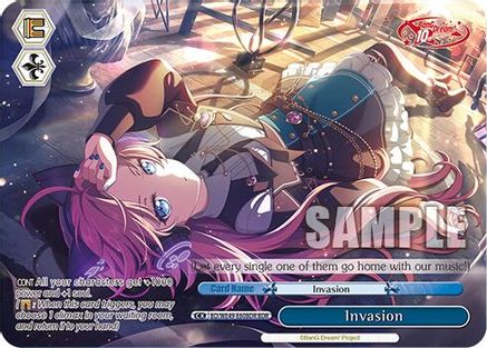Image of Invasion (BDR) (BD/WE49-E60BDR) - BanG Dream! 10th Anniversary! Premium Booster