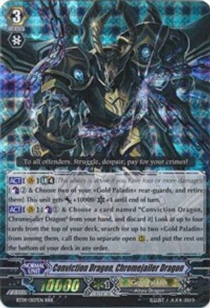 Image of Conviction Dragon, Chromejailer Dragon (CLASH OF KNIGHTS & DRAGONS)