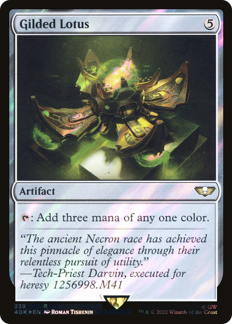 Image of Gilded Lotus (Surge Foil) [Warhammer 40,000]