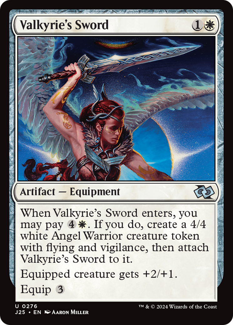 Image of Valkyrie's Sword [Foundations Jumpstart]