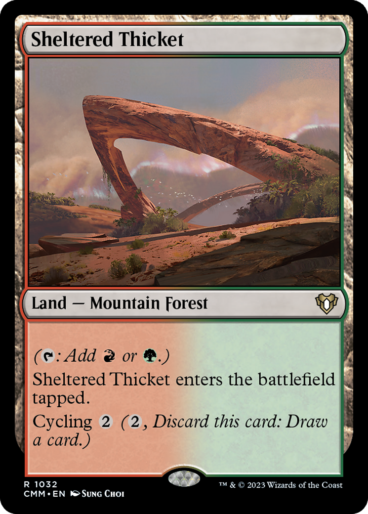 Image of Sheltered Thicket [Commander Masters]