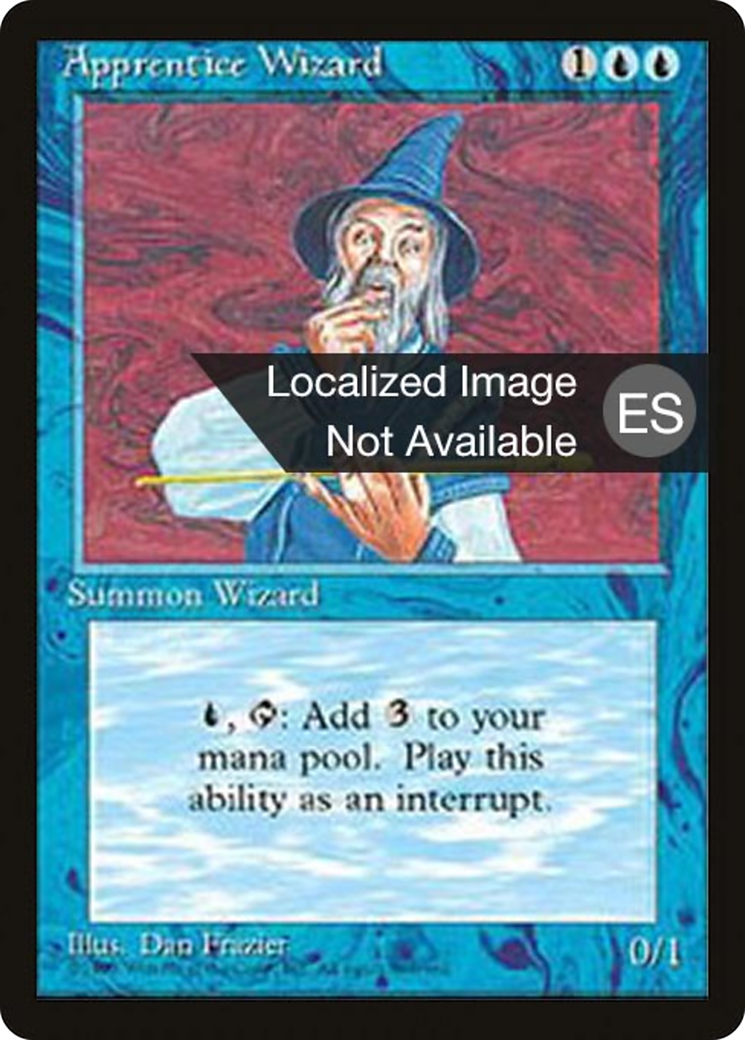 Image of Apprentice Wizard [Fourth Edition (Foreign Black Border)]