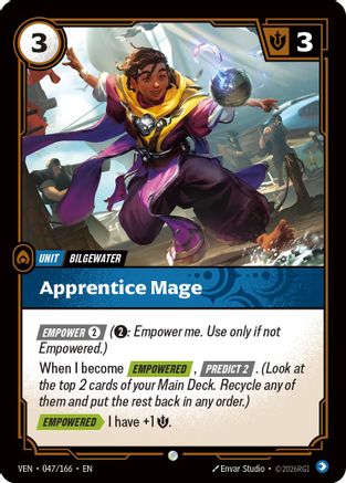 Image of Apprentice Mage (047/166) - Vendetta