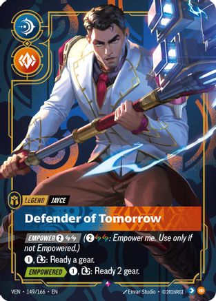 Image of Jayce - Defender of Tomorrow (149/166) - Vendetta Foil