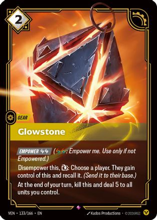 Image of Glowstone (133/166) - Vendetta Foil