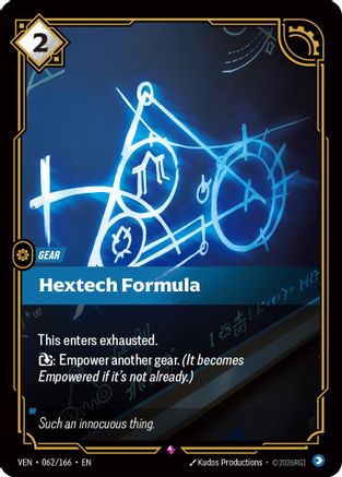 Image of Hextech Formula (062/166) - Vendetta Foil