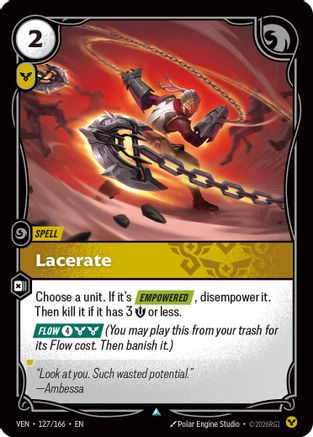 Image of Lacerate (127/166) - Vendetta