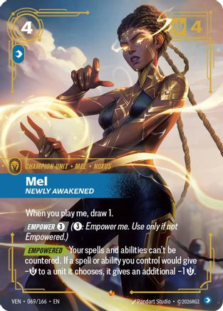 Image of Mel - Newly Awakened (069/166) - Vendetta Foil