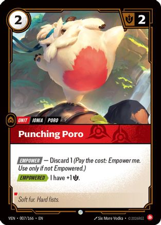 Image of Punching Poro (007/166) - Vendetta