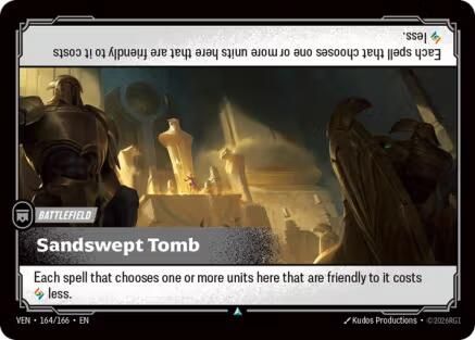 Image of Sandswept Tomb (164/166) - Vendetta
