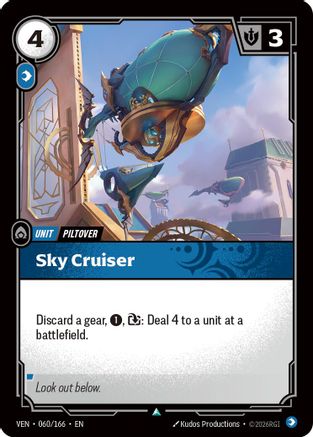 Image of Sky Cruiser (060/166) - Vendetta
