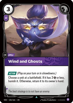 Image of Wind and Ghosts (106/166) - Vendetta
