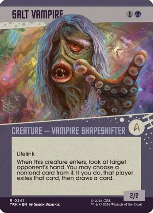 Image of Salt Vampire (Showcase) (Surge Foil) (TRK-541) - Star Trek Foil
