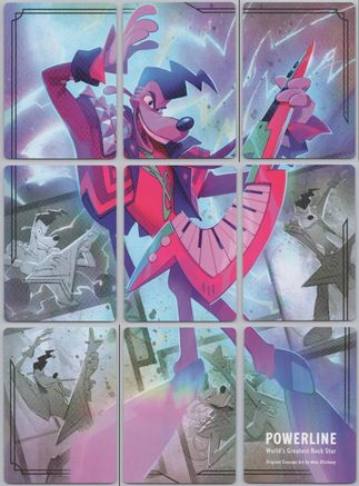 Image of Powerline - World's Greatest Rock Star Puzzle Insert (Set of 9)  - Fabled