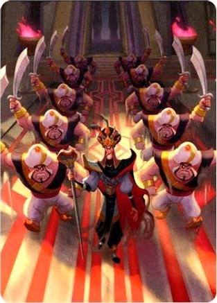 Image of Reign of Jafar Puzzle Insert (Version 1 of 2) (Bottom Middle)  - Reign of Jafar