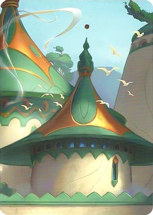 Image of Archazia's Island Puzzle Insert (Version 1 of 2) (Middle Left)  - Archazias Island