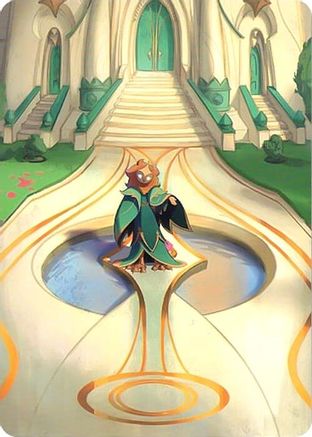 Image of Archazia's Island Puzzle Insert (Version 1 of 2) (Bottom Middle)  - Archazias Island
