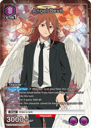 Image of Angel Devil (010) (R*) (UE22BT/CSM-1-010) - UE22BT CHAINSAW MAN Foil