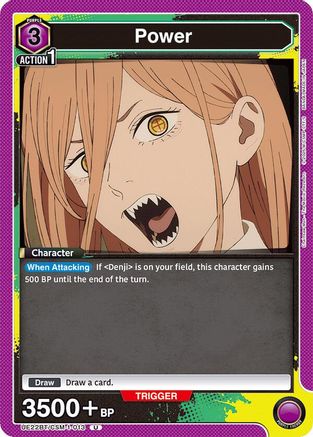 Image of Power (013) (UE22BT/CSM-1-013) - UE22BT CHAINSAW MAN