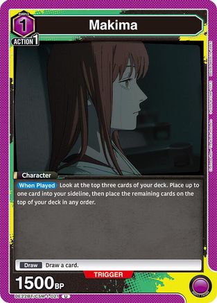 Image of Makima (021) (UE22BT/CSM-1-021) - UE22BT CHAINSAW MAN