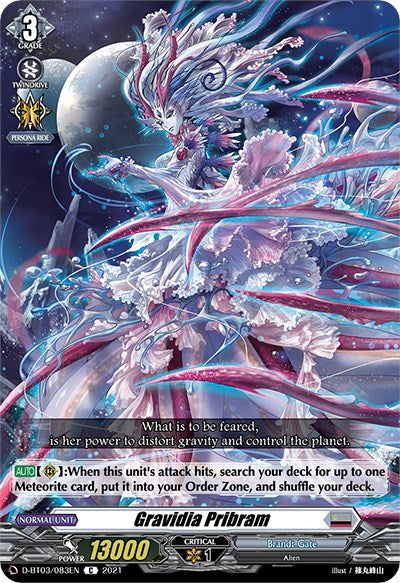 Image of Gravidia Pribram (D-BT03/083EN) [Advance of Intertwined Stars]