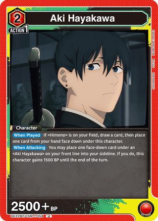 Image of Aki Hayakawa (054) (UE22BT/CSM-1-054) - UE22BT CHAINSAW MAN