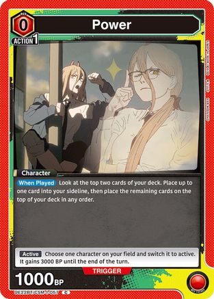 Image of Power (057) (UE22BT/CSM-1-057) - UE22BT CHAINSAW MAN