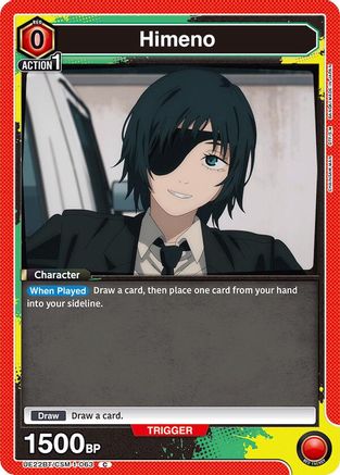 Image of Himeno (063) (UE22BT/CSM-1-063) - UE22BT CHAINSAW MAN