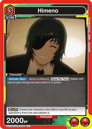 Image of Himeno (065) (UE22BT/CSM-1-065) - UE22BT CHAINSAW MAN